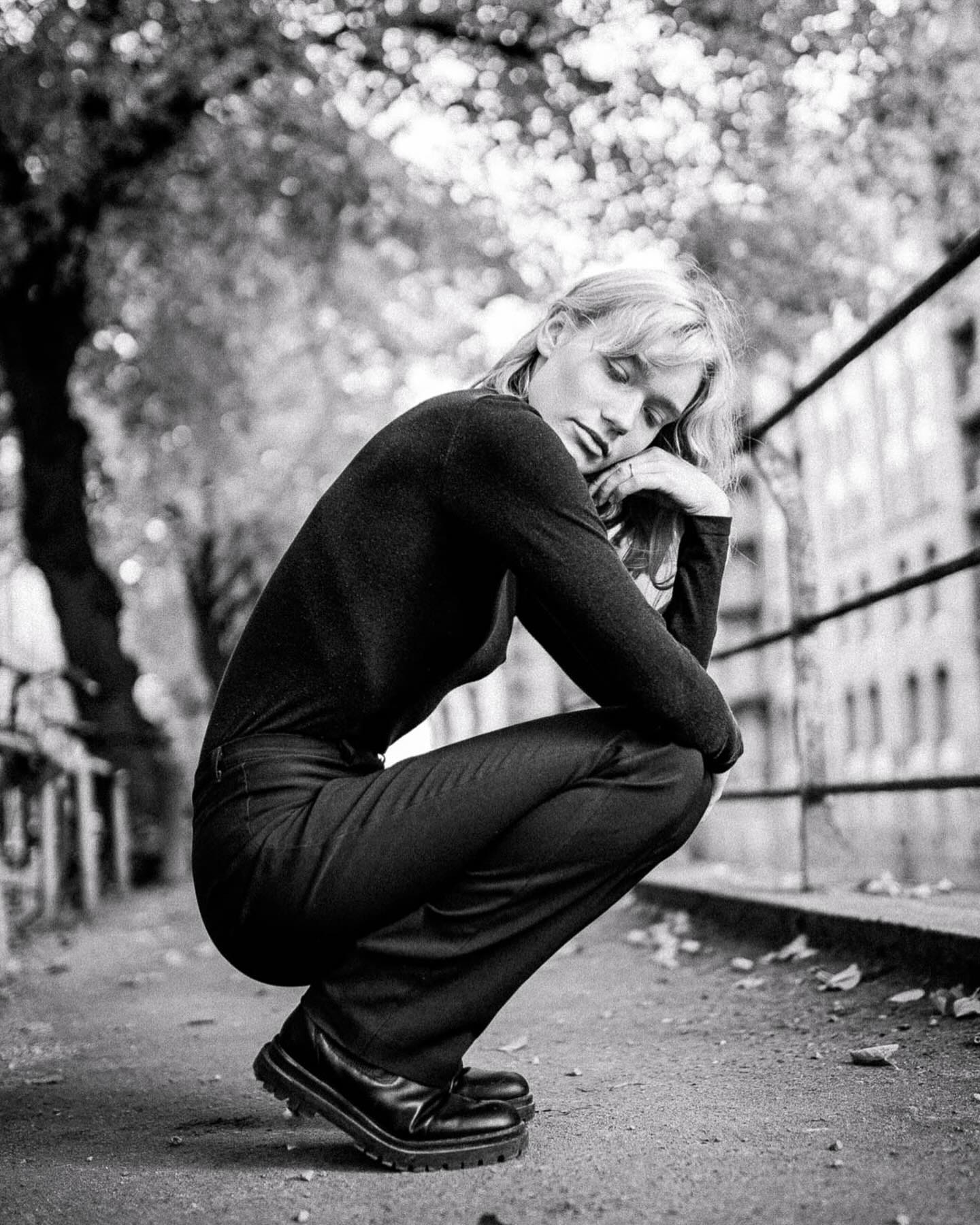 Moment of reflection.  Model: @_dottir.model2_ 
Photo: @matt.wagner.photo